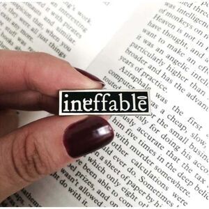 Good Omen's INEFFABLE Collectible Enamel Pin NEW! 825